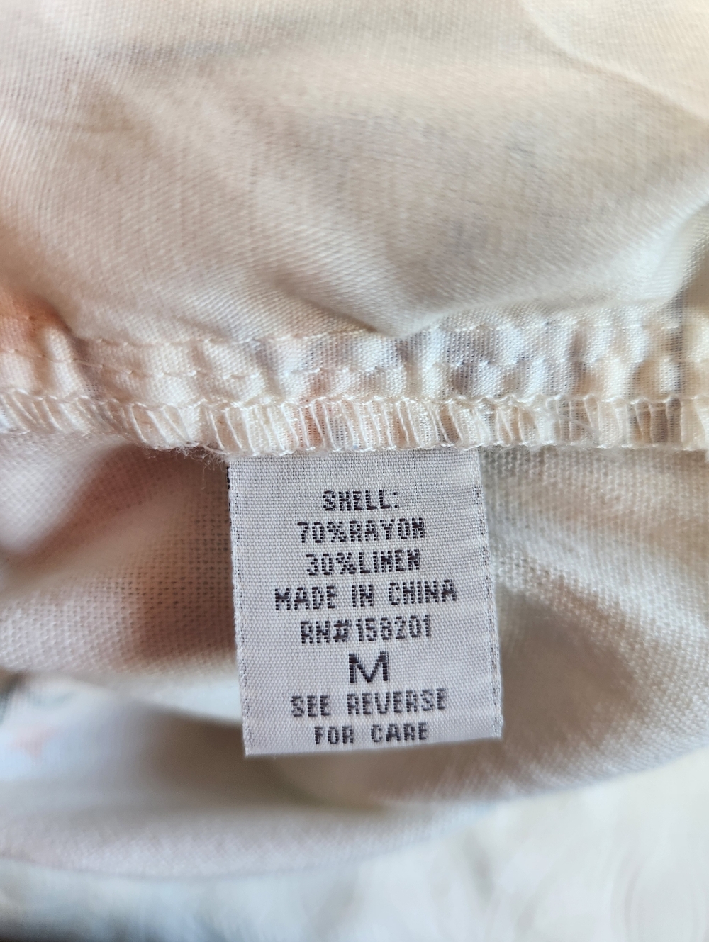 Women's Cream Printed Wide-Leg Lounge Pants - Picture 10 of 14